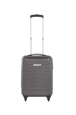 Go Explore Ultra Light 4 Wheel Hard Case Small - Silver
